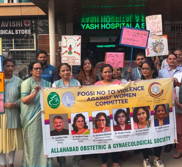 ash Hospital, in association with FOGSI (The Federation of Obstetric and Gynaecological Societies of India), conducted an Awareness Campaign on Violence Against Women