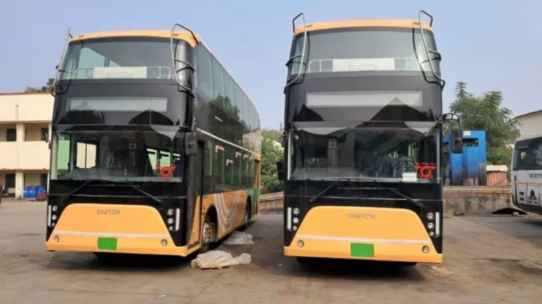 prayagraj double decker bus route and price
